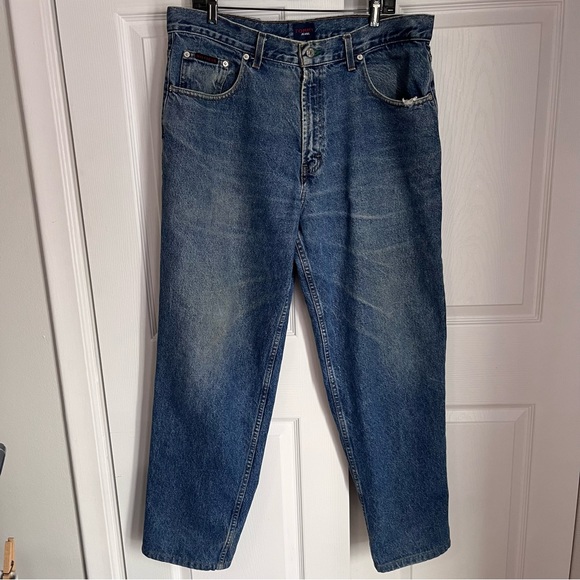 VINTAGE 90s TOMMY HILFIGER FREEDOM JEANS - Picture 2 of 12